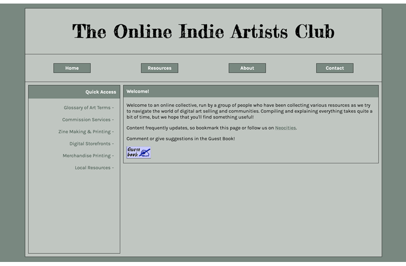 The Online Indie Artists Club